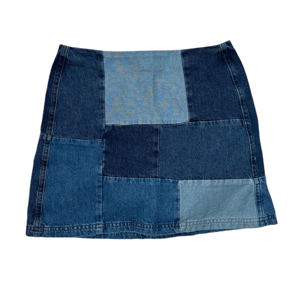 Bdg Jean Patchwork Mini Skirt - image 1